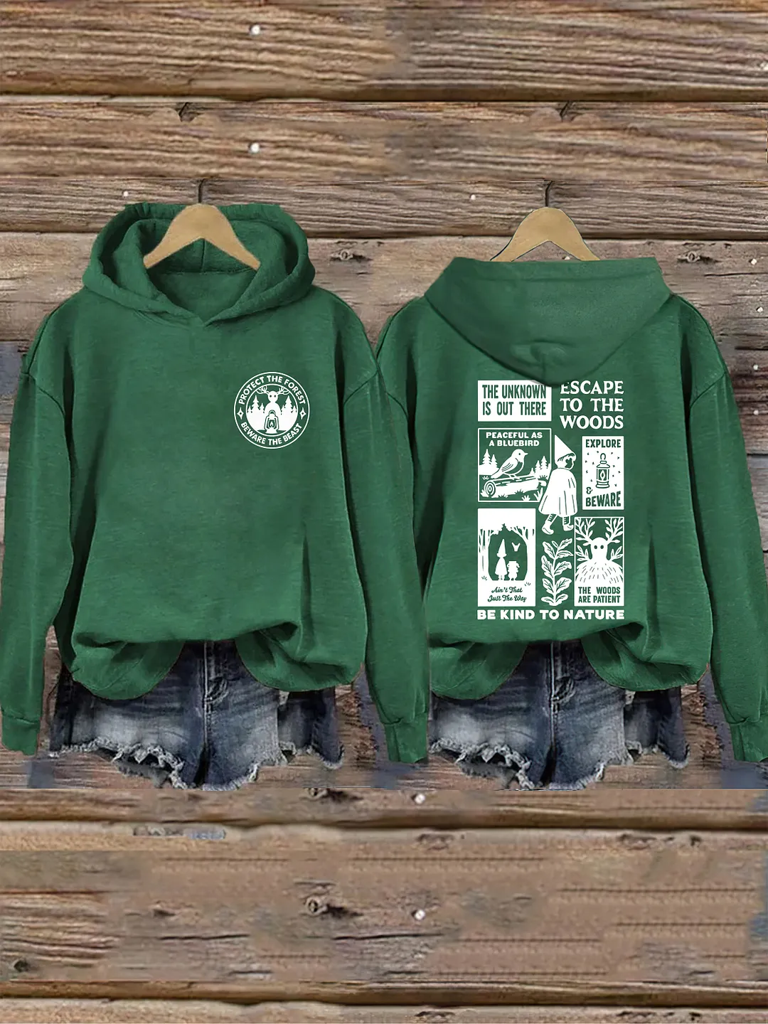Escape To The Woods Hoodie