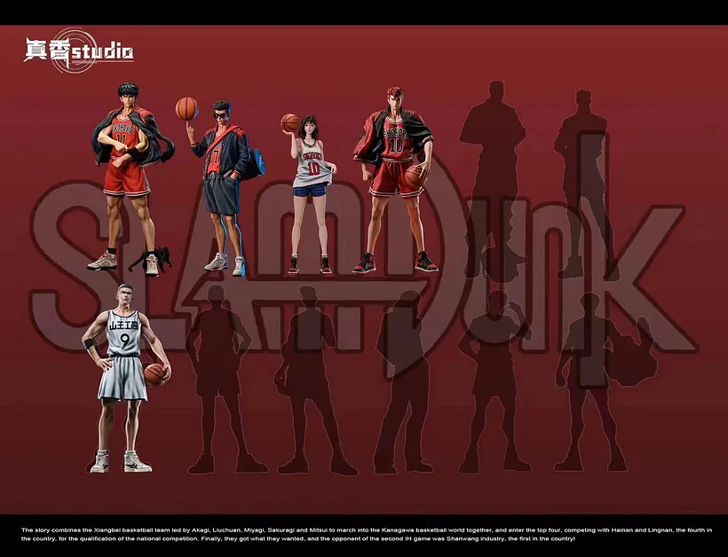 PRE-ORDER ZX Studio SLAM DUNK Eiji Sawakita Small & 1/6 & 1/4