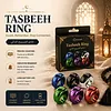 Zikr Ring Muslim Smart Tasbeeh Counter with Touch Screen and Azan Alarm Clock