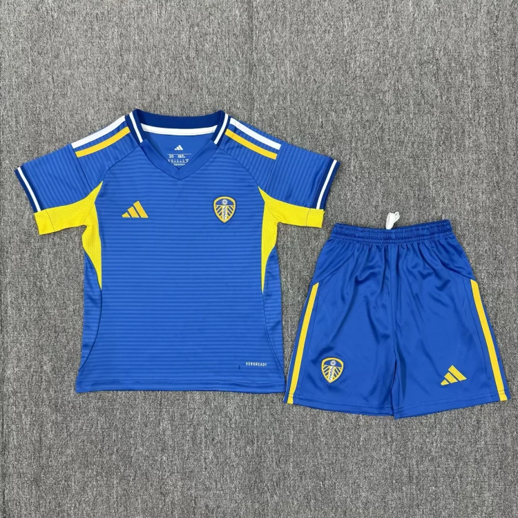 2025-26 new season-Leeds United away-jerseys-children's clothes