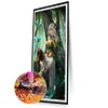 Diamond Painting-DIY Full Round Drill Forest Fairy(30x70cm)