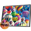 (60*45cm)Hot Air Balloon - Full Square Drill Diamond Painting
