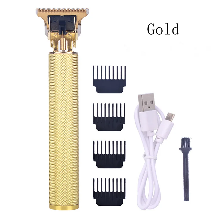 Professional USB Charging Support Hair Trimmer with Grooming & Cleansing Kit