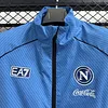 2025/2026 Napoli Windbreaker Blue Football Shirt 1:1 Thai Quality