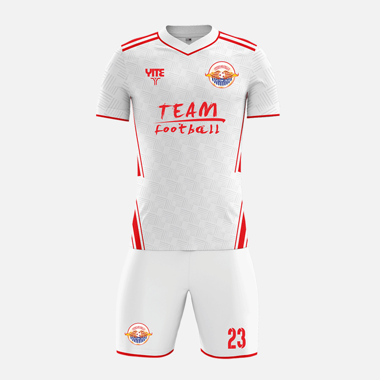 YITE | YTZQ130-White  And Red Soccer Uniforms