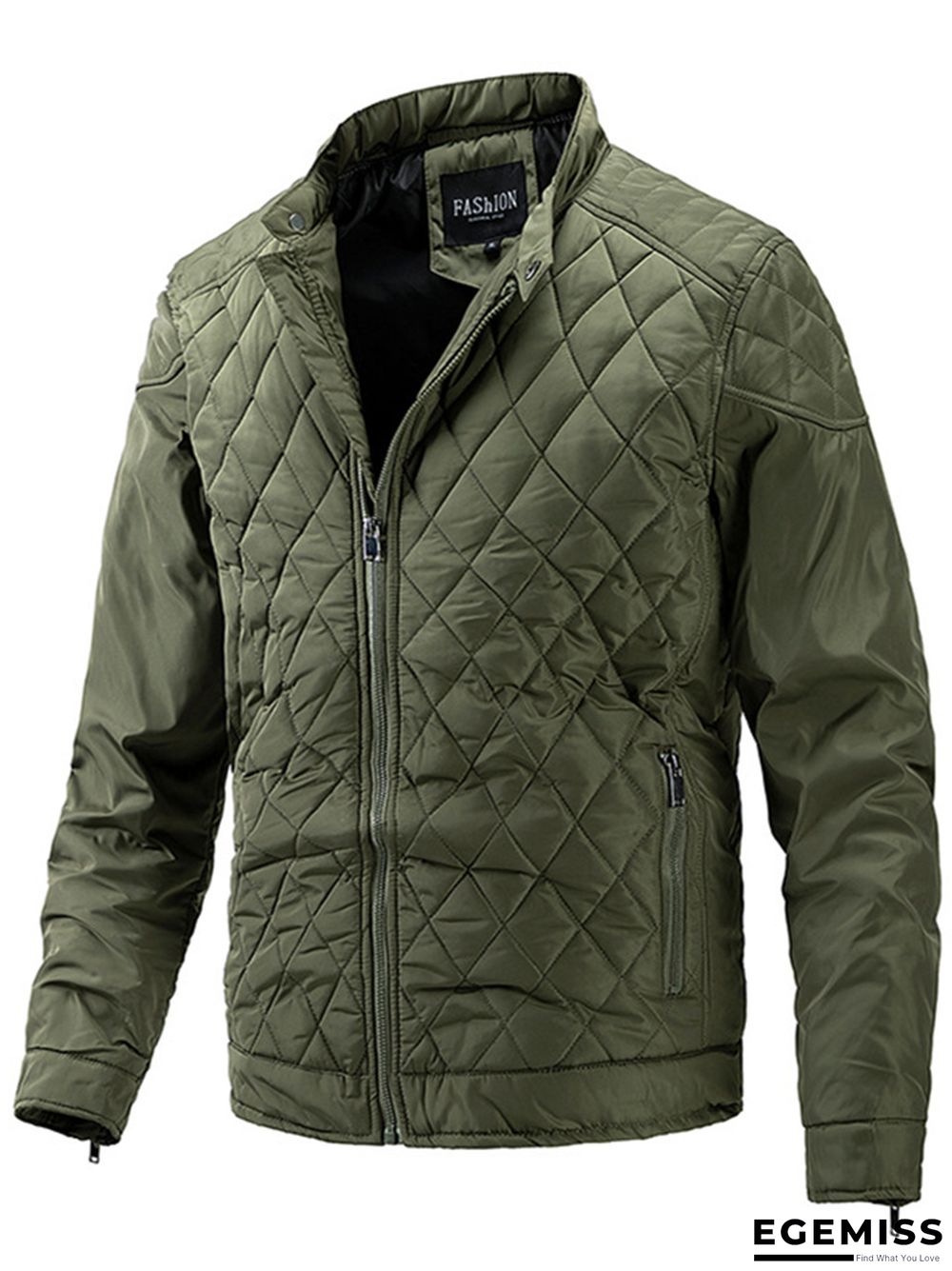 Men's Casual Thin Cotton Solid Color Jacket | EGEMISS