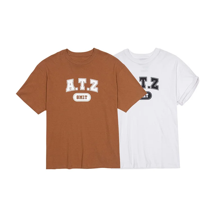 officialateezshop ATEEZ A.T.Z Classic Logo T-shirt