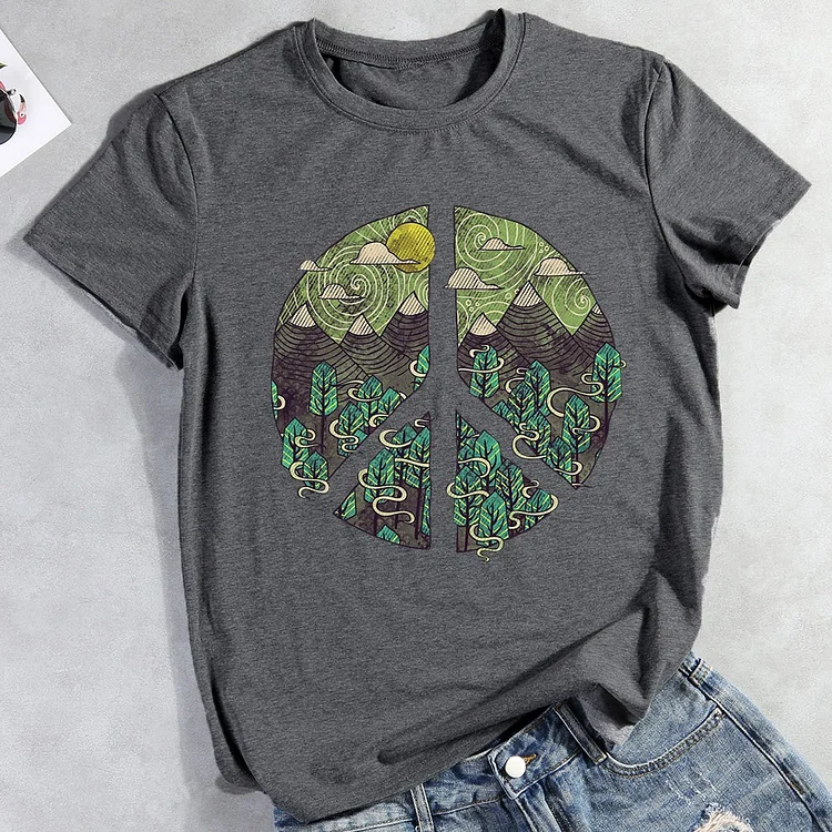 Peaceful Landscape Hiking T-Shirt 2.0-04469