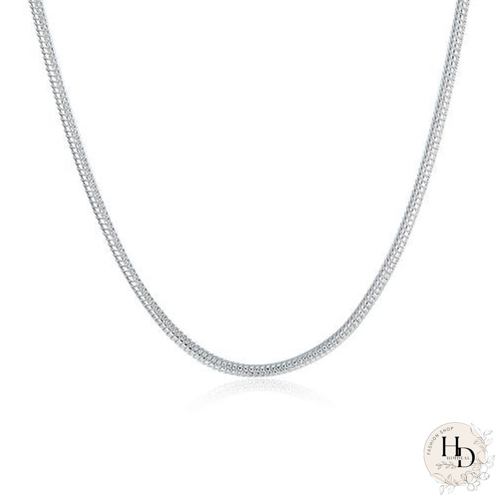 Wholesale Lots 5PCS 925 Sterling Silver Necklace Chains Snake Chain Necklace for Pendants 16""-30""