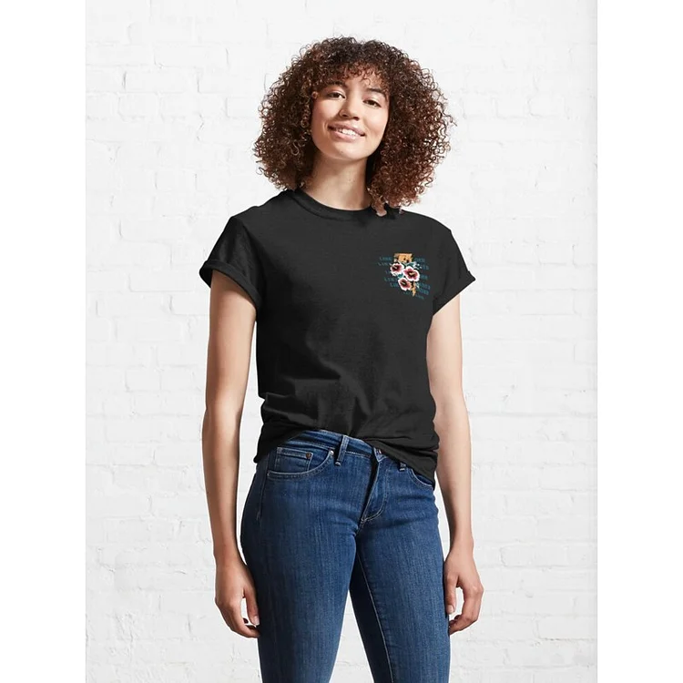 ATEEZ World Tour Like a Thunder Print Classic T-Shirt officialateezshop