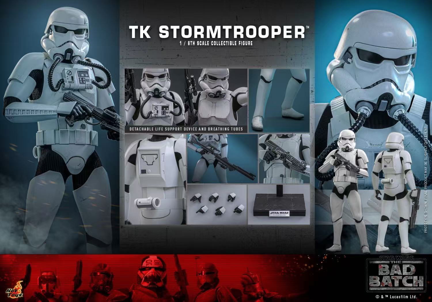 HOTTOYS  studio-TK Stormtrooper Star Wars-Action Figure-