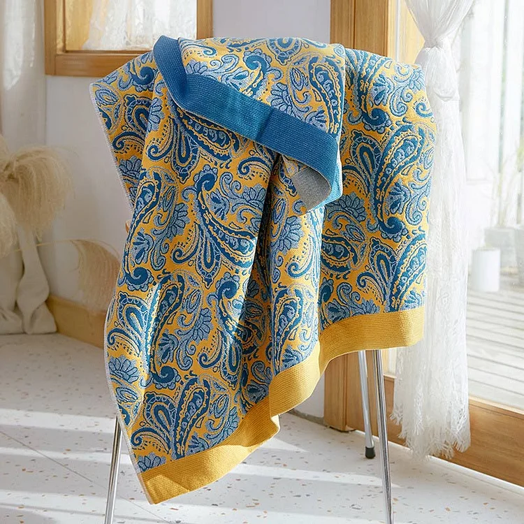 Ownkoti Mixed Color Reversible Gauze Bath Towel