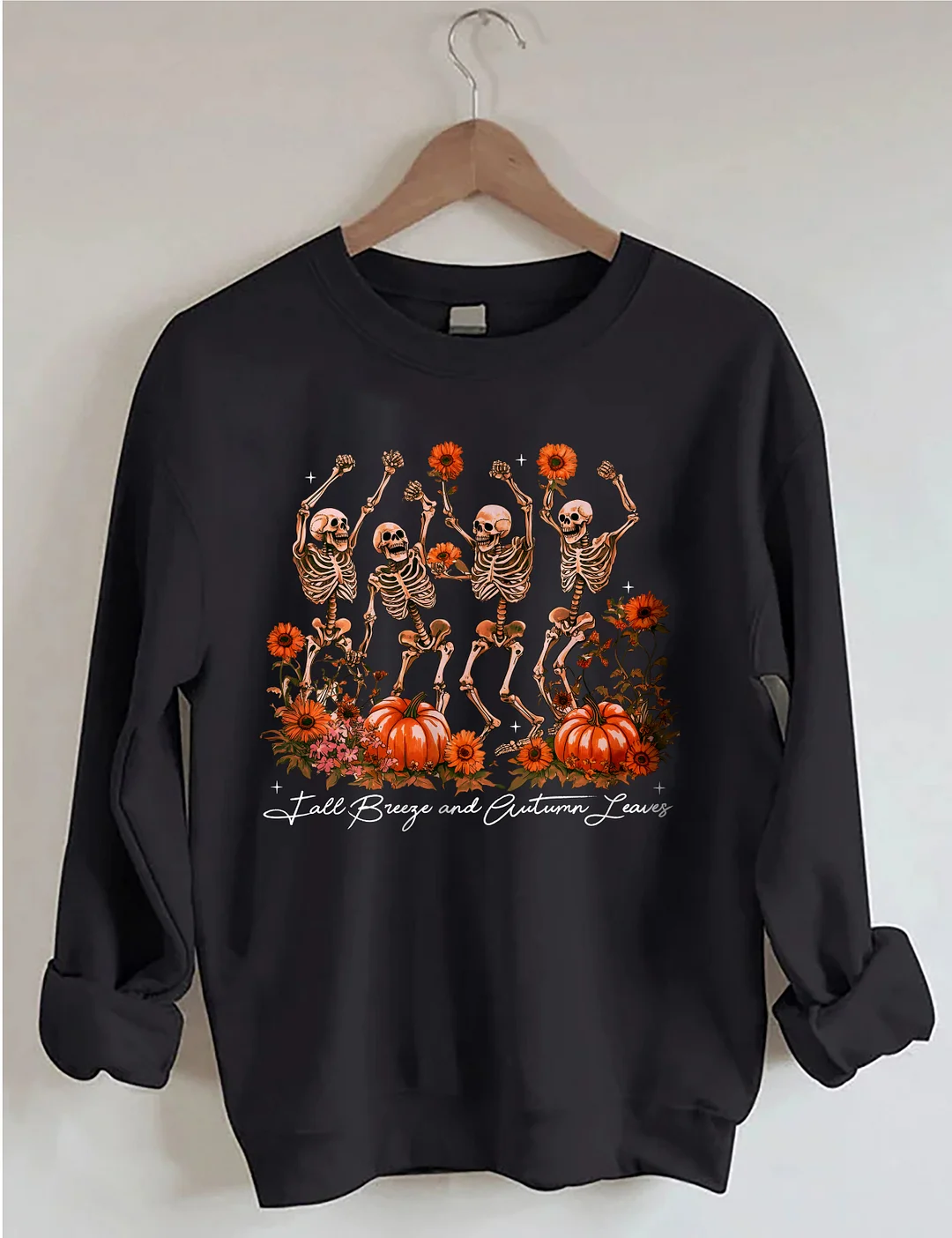 Fall Breeze and Autumn Leaves Sweatshirt