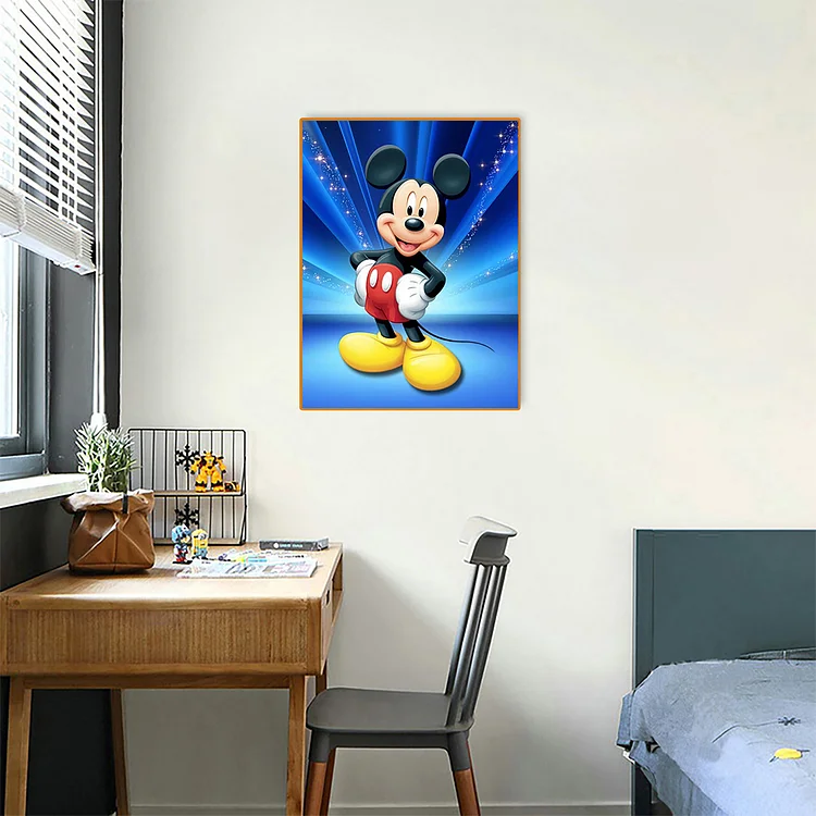 Disney Animal Mickey Minnie Mouse DIY Painting by Numbers adults Home Decor  Oil Painting Handmade Bedroom Kids Room Decoration