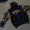 Stylish Steelers Embroidered Print Long Sleeve Hoodies