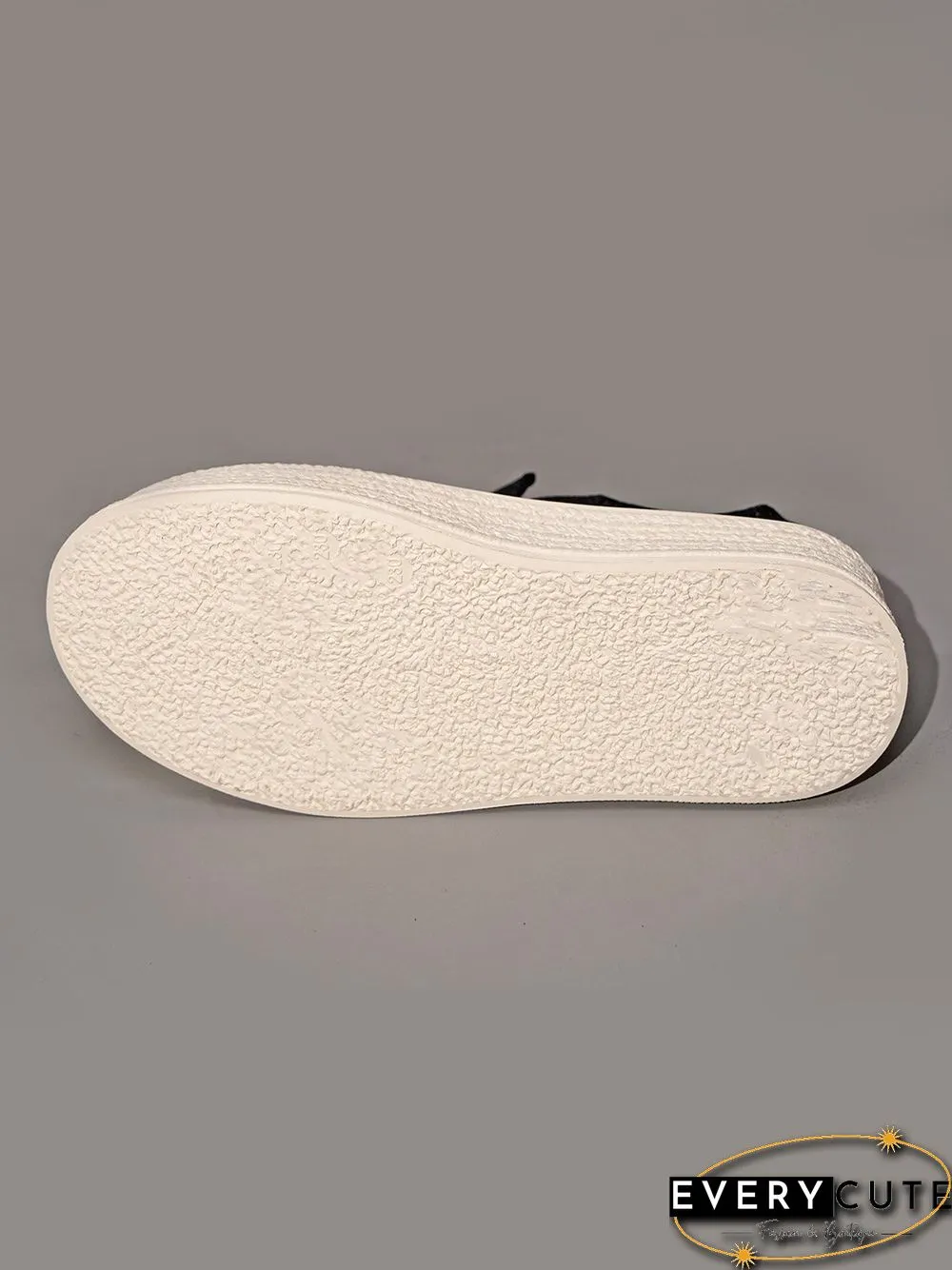 Fashionable Lightweight Breathable Lace-Up Platform Flyknit Casual Shoes