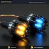 Motorcycle balance terminal, handlebar plug, handlebar stopper, decorative light