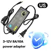 3-12V 8A Power Supply Adapter Power Supply Converter for LED Strip Light Router