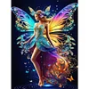 Diamond Painting -DIY Full Round Drill Butterfly Fairy