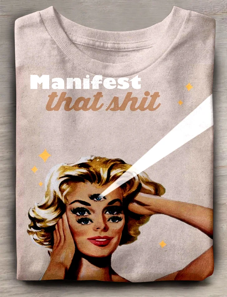 Teecade Teecade Manifest That Shit T-shirt