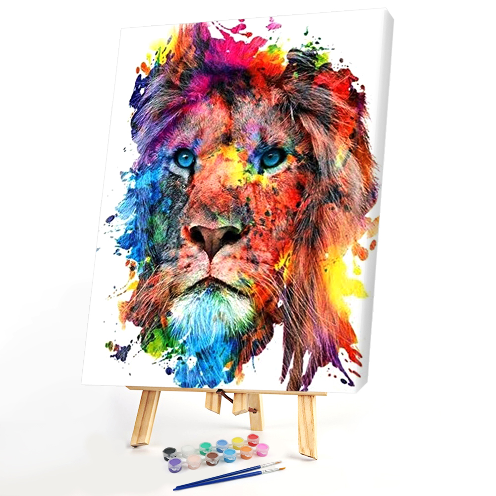 

40*50CM - Paint By Numbers - Lion, 501 Original