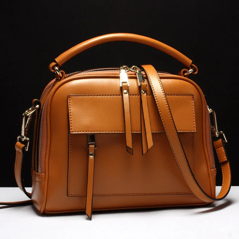 Nice Box Bags Luxury Brand Women Lay Bag 2017 Italian cowhide Handbags Purse Leather Lady Hand Collection Bag  US $44.55 / pie