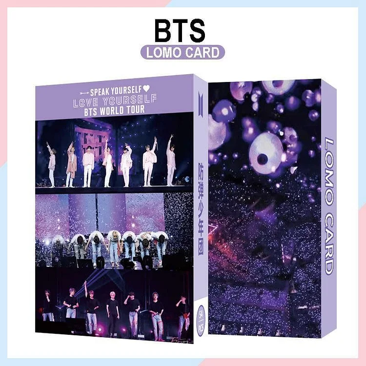 BTS LOVE YOURSELF PERIPHERAL CARDS