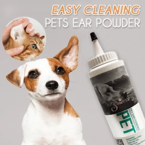 Dog Cat Ear Clean Powder