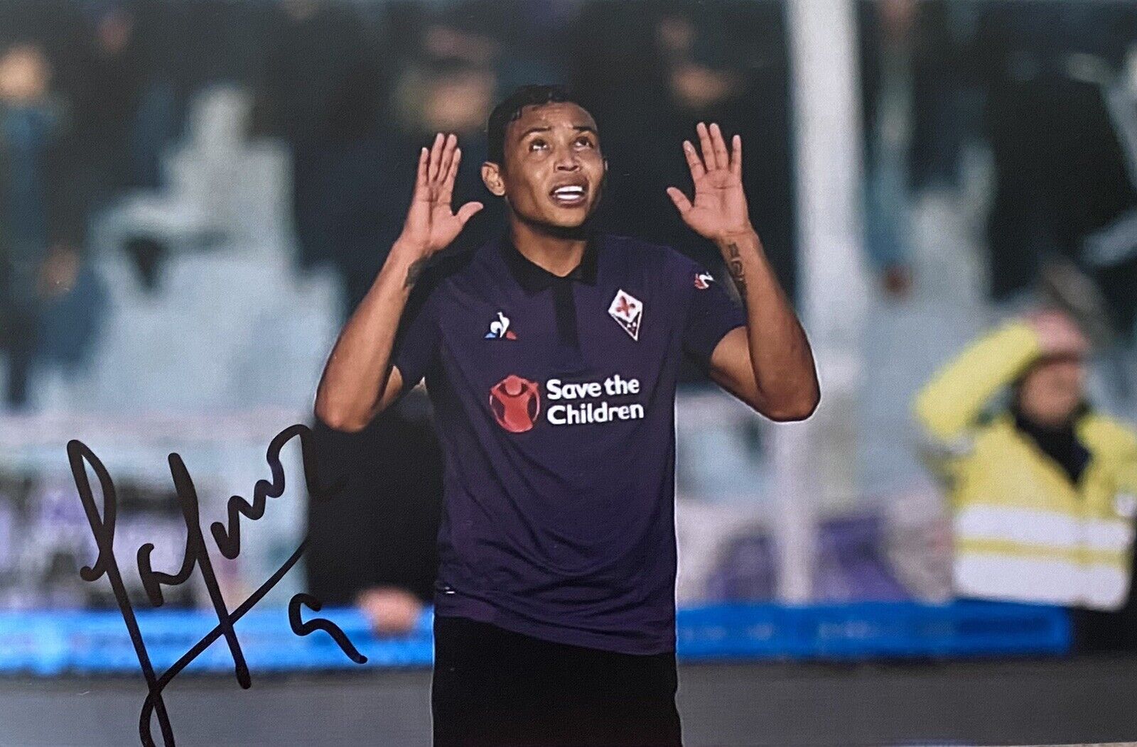 Luis Muriel Genuine Hand Signed Fiorentina 6X4 Photo Poster painting, See Proof