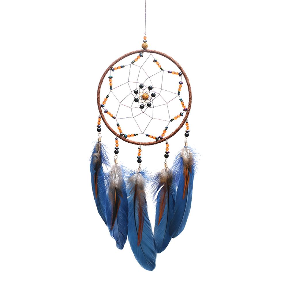 

Beads Feathers Craft Dream Catcher Net Handmade Dreamcatcher Car Home Decor, 501 Original