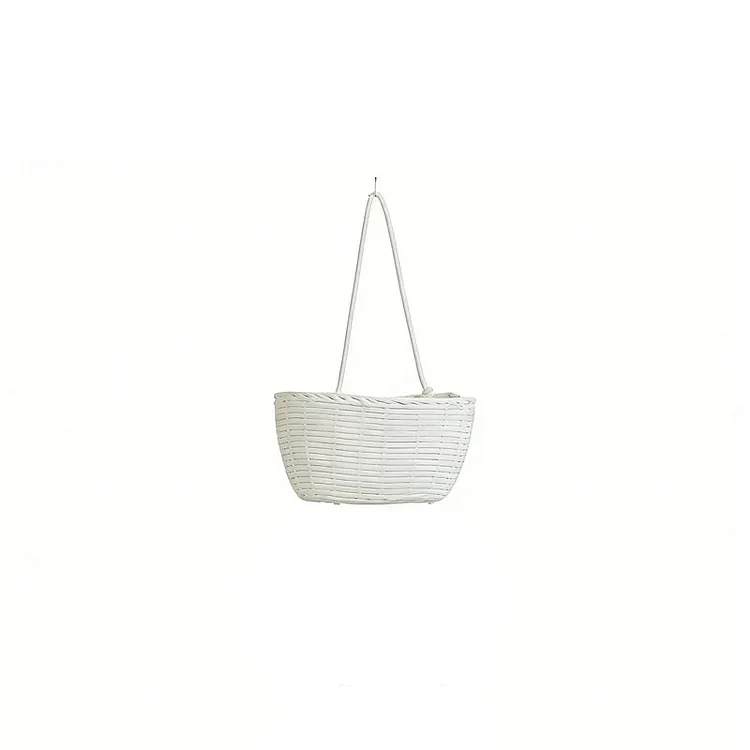 🧺 Wall-Hanging Storage Organizer &ndash; 3-Tier, Boho Style, Space-Saving 🏡