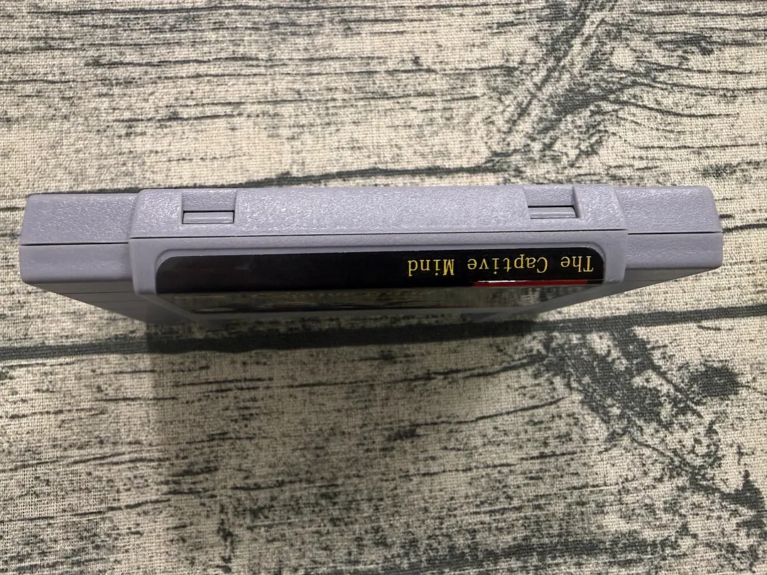 The Captive Mind SNES For Super Nintendo Entertainment System - 16 Bit US Version Game Cartridge