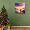 >SALE<5D DIY Full Round Drill Diamond Painting Farm Critters Kit Home Decor 30x30cm