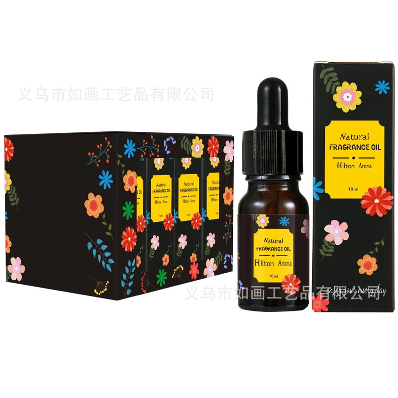 12 Pieces Humidifier Diffuser Dropper Aromatherapy Essential Oil Bedroom Relaxation Soothing Fragrance Source Factory 24 Flavor Plant Essential Oil