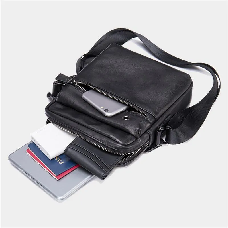 Casual Vintage Style Crossbody Packs Business Messenger Bag Shoulder Bag