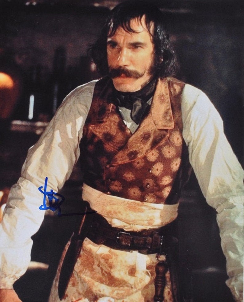 DANIEL DAY LEWIS Gangs of New York 8x10 wCoA