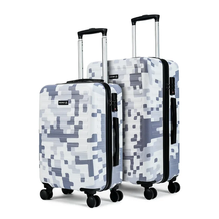 Starklite | Hardside Printed Luggage Combo Set Camo - (20"+24")