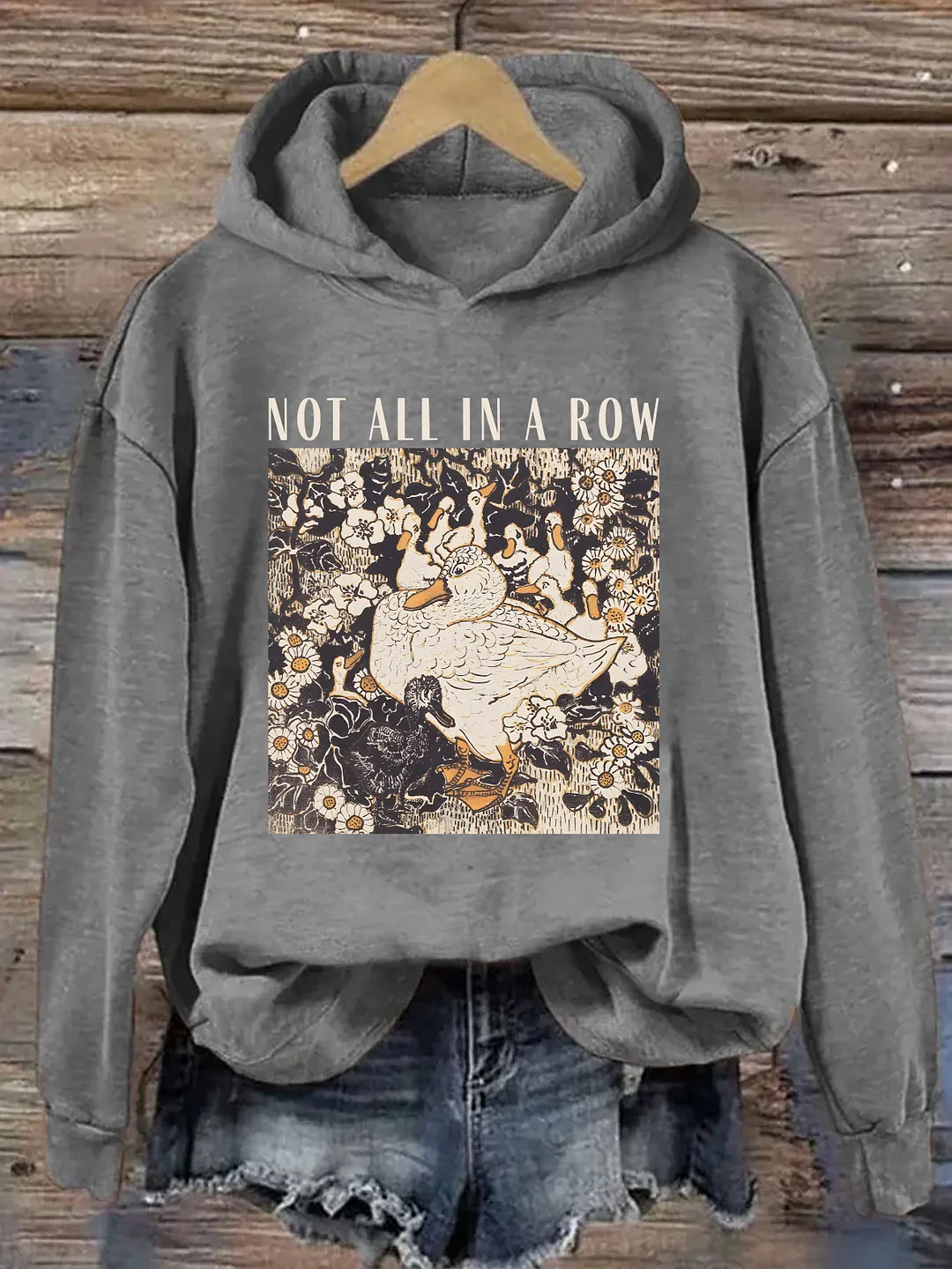 Ducks Not In A Row Hoodie