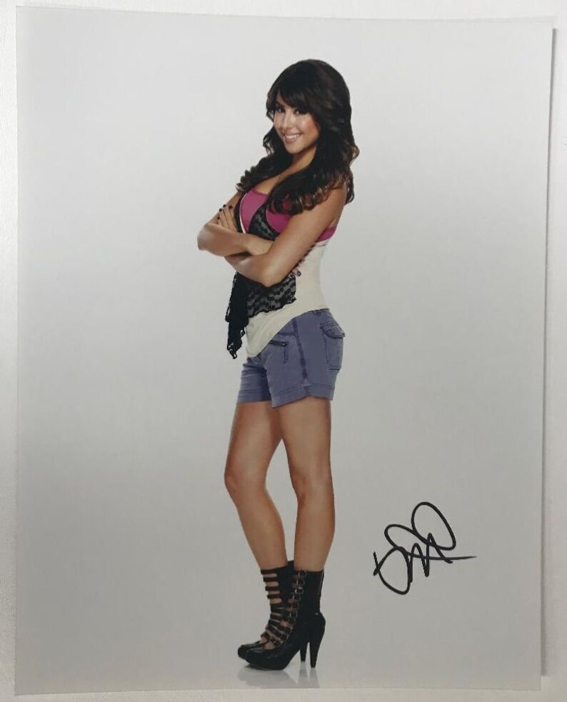 Daniella Monet Signed Autographed Glossy 11x14 Photo Poster painting - COA Matching Holograms