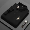 Men's New Business Cotton Fashion Embroidered Polo Shirt