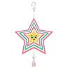 DIY Diamond Painting Double-sided Rotatable Star Hanging Wind Chime Suncatcher Hanging Kit