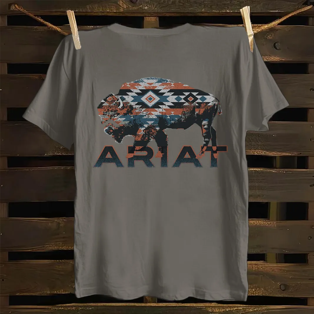 Stylish Buffalo Graphic Men's T-shirt