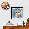 Diamond Painting-DIY Crystal Rhinestone Christmas Owl
