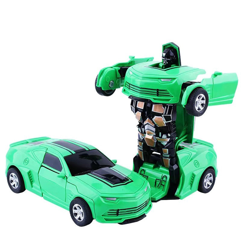 Children’s Toy Car Boy Children’s Toy Impact Deformation Car Model Inertia Toy Stall Night Market