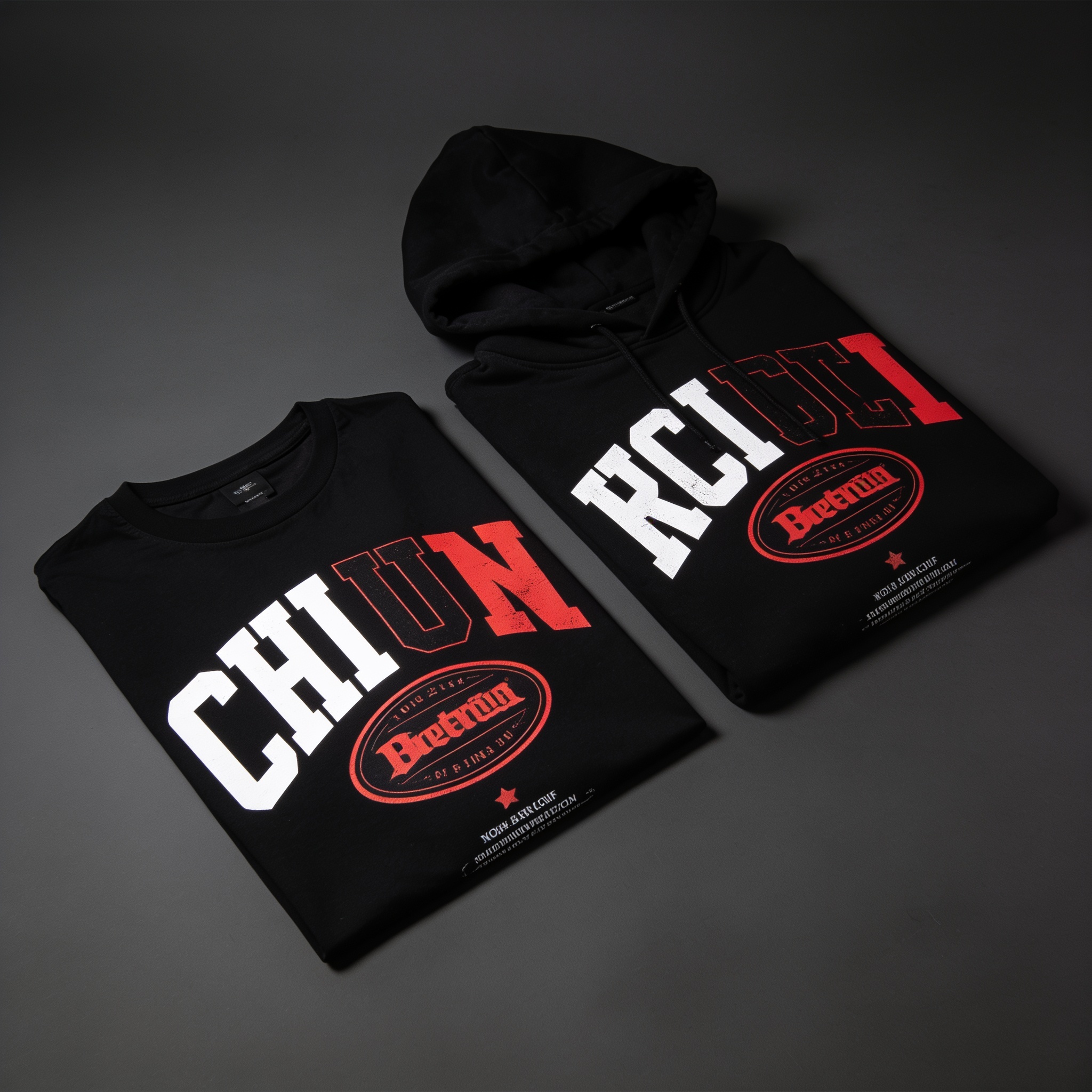 Letter & Logo Graphic Print