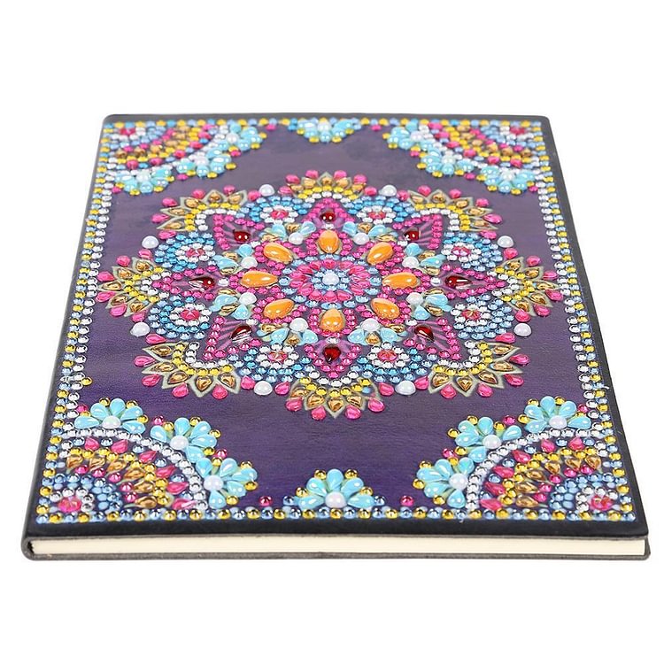 DIY Mandala Special Shaped Diamond Painting 50 Pages A5 Sketchbook Notepad gbfke