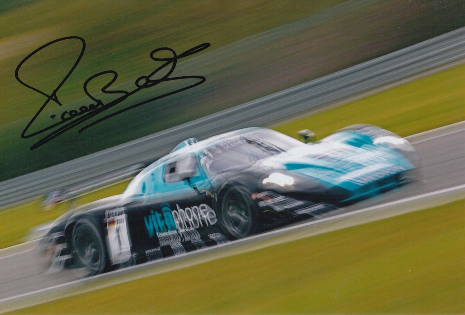 Michael Bartels Hand Signed 12x8 Photo Poster painting Autograph FIA GT