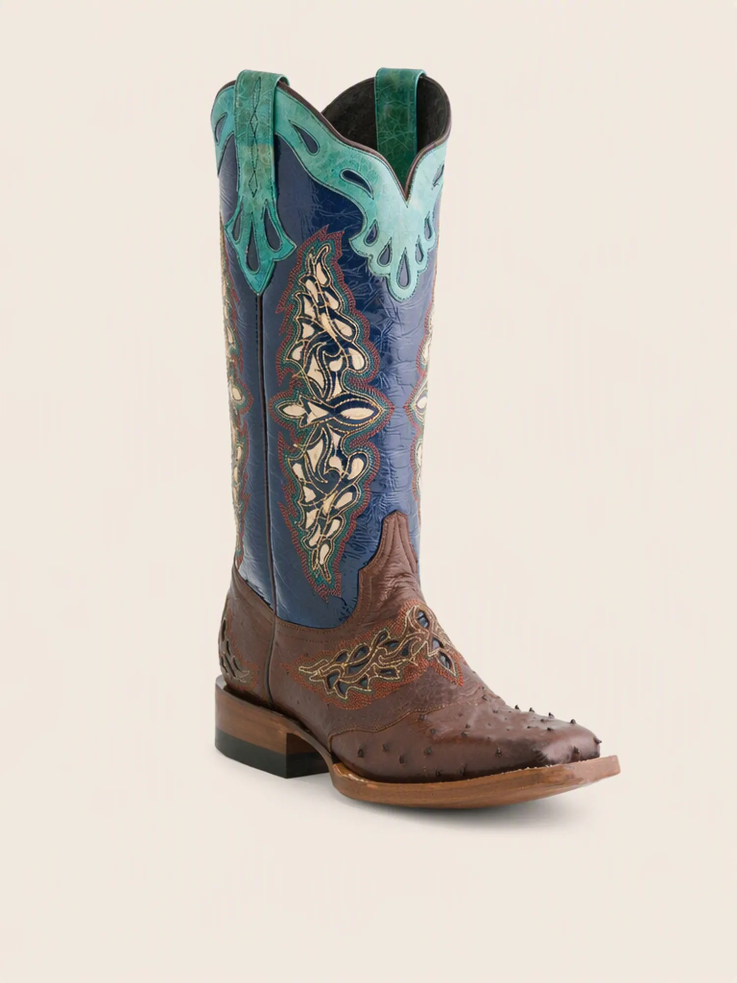 Embroidered Western Cowboy Boots, Knee High Long Boots