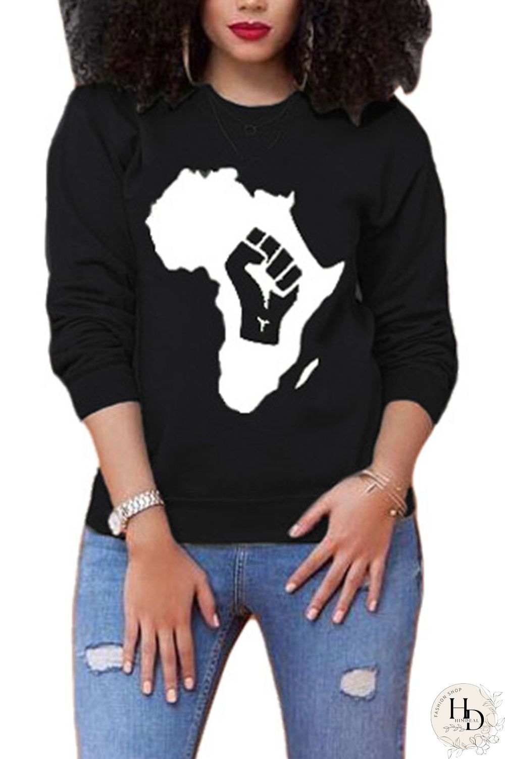 Apricot O Neck Print Polyester Print Long Sleeve Outerwear