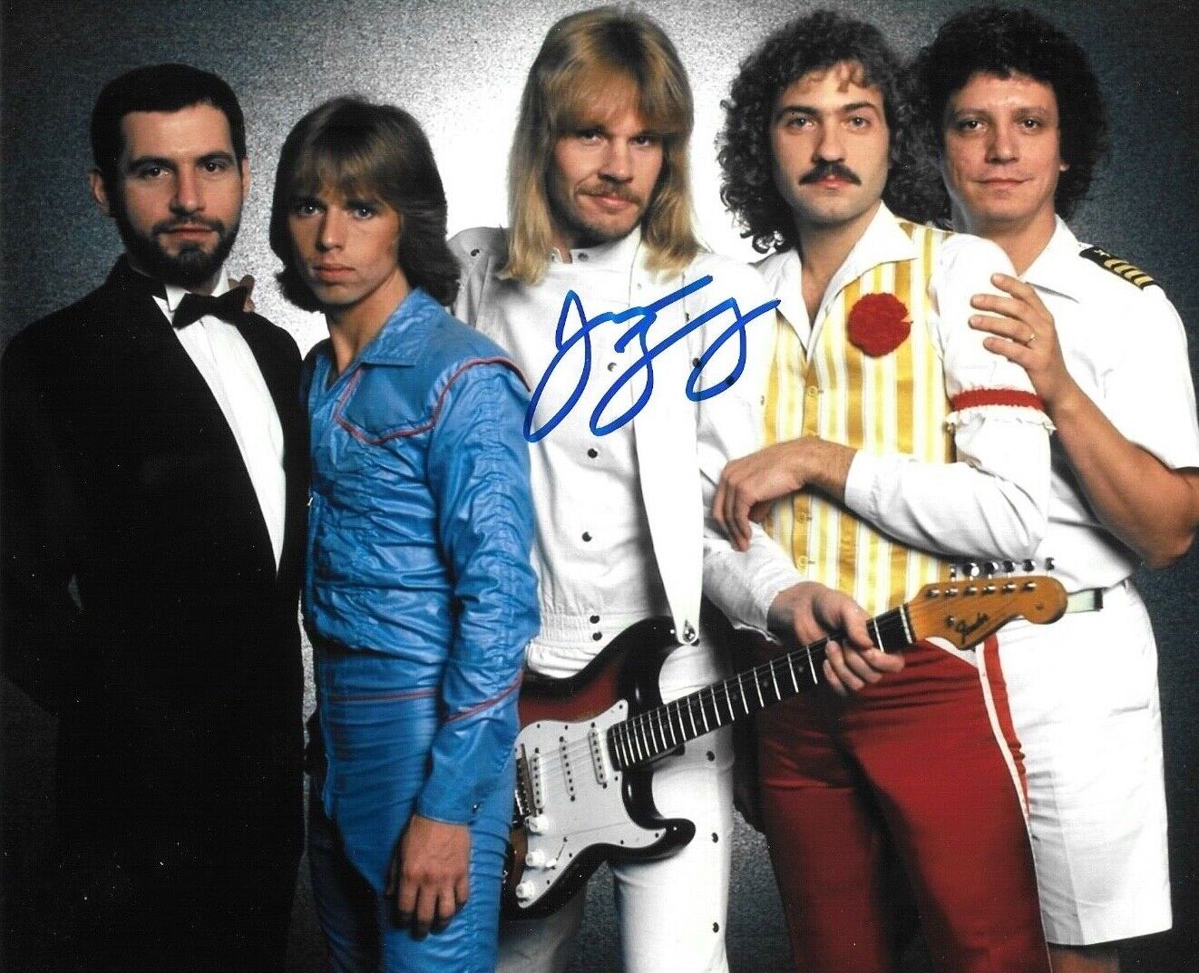 * JAMES JY YOUNG * signed 8x10 Photo Poster painting * STYX * COA * 6